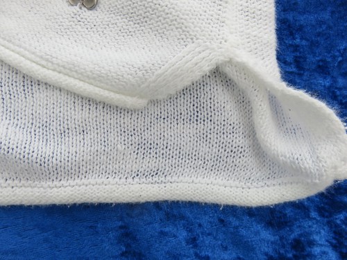 WHITE STUFF SHABBY CHIC WHITE 69% LINEN & 31% COTTON LIGHTWEIGHT JUMPER UK 10 - Picture 10 of 12