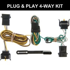 CURT 1997-2003 Ford F-150 Flareside Custom Wiring Harness, 4-Way Flat Output