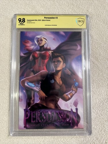 Persuasión 2 CBCS 9.8 Firmado Ryan Kincaid Egikurie Variante, Contrapunto Elite - Imagen 8 de 8