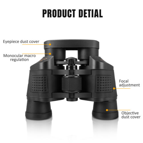 180x100 60x60 Military HD Zoom Powerful Binoculars Day/Low Night Optics Hunting - Picture 42 of 69