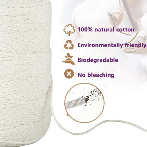 Kitchen Twine Cotton Tying Meat Trussing Rope Food Safe Oven Cooking guYhX - Picture 8 of 10