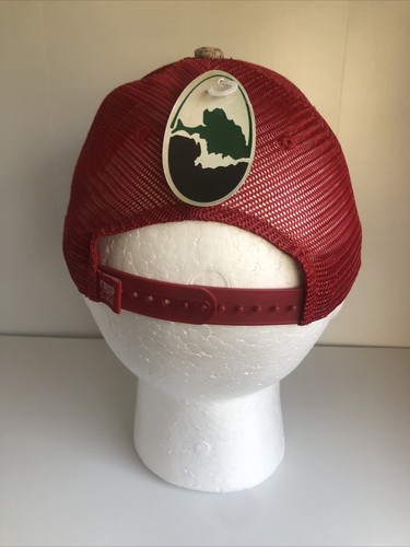 Captivating Headwear Oklahoma Sooners (OU) Wood Camo & Red Cap (Adjustable) - Picture 3 of 6