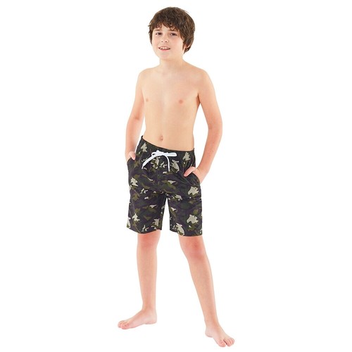 Boys Mens Board Swim Shorts Matching Shark Camo Summer Holiday UK Seller H2O - Picture 31 of 81