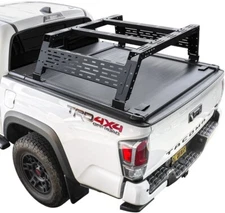 MR Retractable Tonneau Cover w/Utility Rack Kit For 2016-2026 Tacoma 6ft