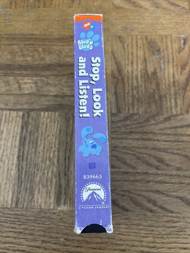 Blues Clues Stop Look And Listen VHS - Bild 2 von 4