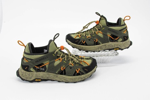 Merrell Herren Schuhe Moab Flight Sieve Oliv Trail Wandern Laufen Turnschuhe Neu ohne Karton vq - Bild 10 von 12