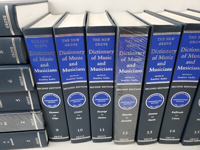 The New Grove Dictionary of Music and Musicians 25 of 29