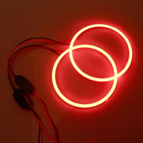 2Pcs 12V 24V COB LED Halo Ring Angel Eyes 60mm 70mm 80mm 90mm 100mm 110mm 120mm - Picture 15 of 16