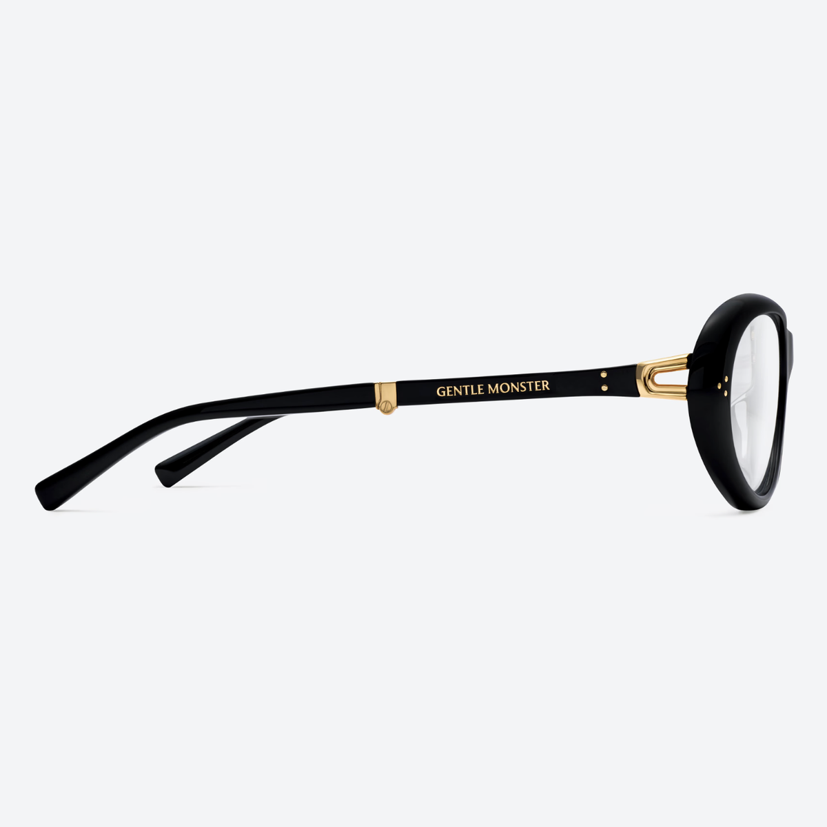 GENTLE MONSTER Orbit 01 メガネポケットシリーズ折り畳み黒 Gentle Monster Orbit 01 Black Clear | 100% Authentic | Brand