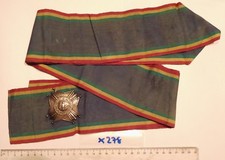 Orden mit Schulterband Loge oder Freimaurer ? S H-N Altes Stück Original (x278)