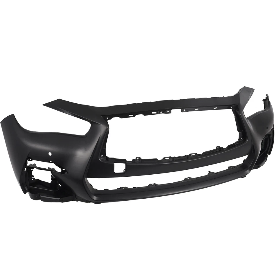 Fits 2018-2024 Infiniti Q50 Sport Front Bumper Grille W Cam Option Sensor Fog Foto 4 de 4