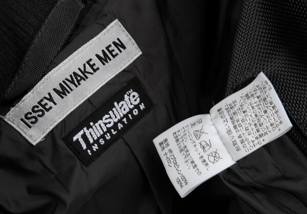 ISSEY MIYAKE MEN Thinsulate Zip Bomber Jacket Size 4(K-98932 ISSEY MIYAKE MEN Thinsulate Zip Bomber Jacket Size 4(K-98932