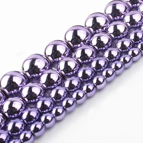 2 3 4 6 8 10 12mm Natural Hematite Faceted Round Loose Bead For Jewelry Making - Picture 26 of 57