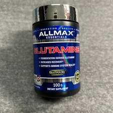 Allmax Essentials Glutamine,3.53 oz(100g) Improve Recovery & Immune Function!