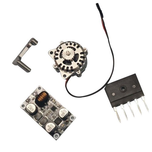 Alternador Micro Generador de Alta Potencia 68W para Motor CISON V8 con Accesorios - Imagen 2 de 5