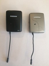 LOT Of 2 SAMSON Wireless Mics Microphone AL1 AM1