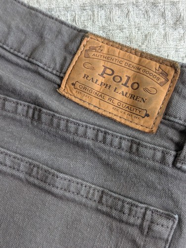 Polo Ralph Lauren Jeans Herren 36 passt 35x30 anthrazit grau Sullivan Slim Stretch - Bild 5 von 12