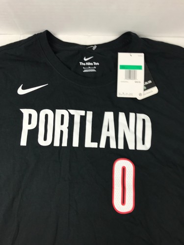 The Nike Tee Damian Lillard #0 T-Shirt Portland Men’s Size XL, S, CV8550-011 - Picture 5 of 5