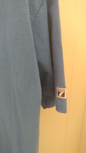 Vintage 90s Dodgers Heavyweight Shirt,XLG Subdued, Embroidered Logo,100% Cotton - Picture 6 of 10