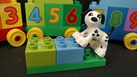 LEGO Duplo Number Train (10558) Complete with BONUS PIECES (20B)