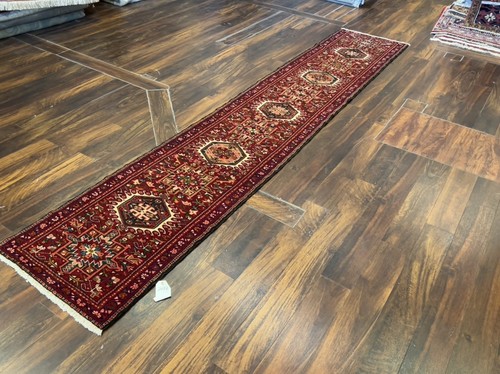 Fine Sale Hand Knotted Village Vintage Tribal Geometric Runner Rug 2'1x11’2,2477 - Picture 2 of 12