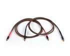 Belden 8402 with Switchcraft 3502ABAU, HI-FI RCA Interconnect Cable Pair.