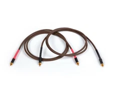 Belden 8402 with Switchcraft 3502ABAU, HI-FI RCA Interconnect Cable Pair.