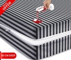 Premium Mattress Encasement Full Mattress Zip Cover Protector Anti-Bug King Size