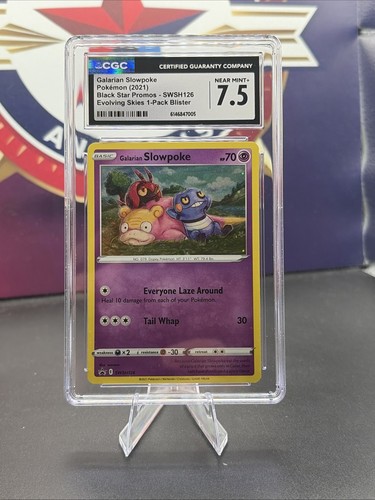 Galarian Slowpoke graded CGC 7.5 for sale on eBay