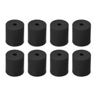 Silikonowa kolumna poziomowa Bufor silikonowy 18mm czarny do drukarki 3D 8szt