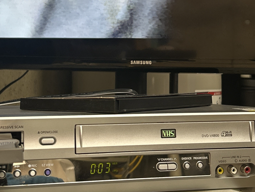 Samsung DVD-V4800 DVD VHS Player 4 Head Hi-Fi VHS SD Card Input Tested - Picture 2 of 6