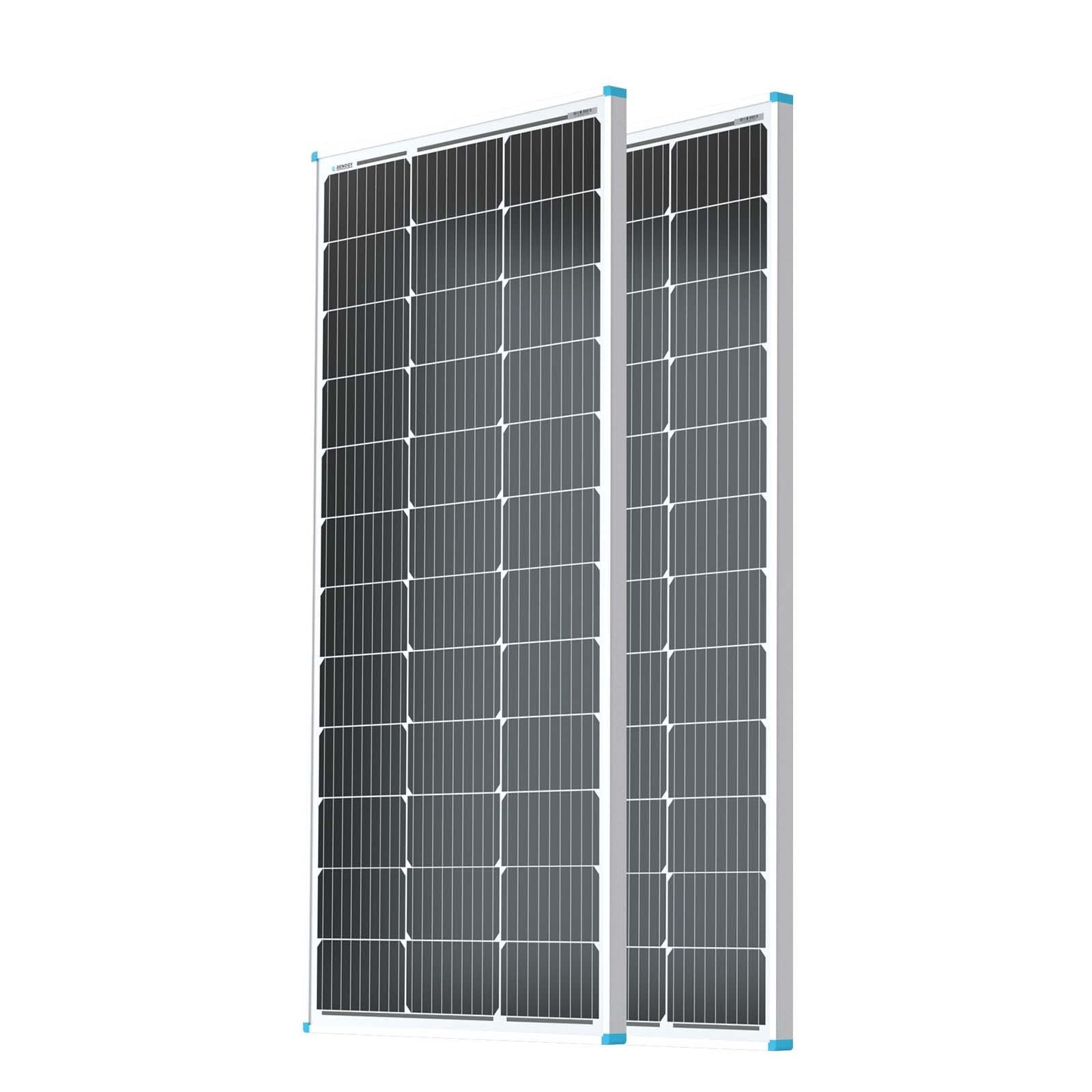 100 Watt 12 Volt, High-efficiency Monocrystalline Pv...