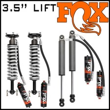 Fox 2.5 Adjustable Front Coilovers Rear Shocks 19-26 Silverado Sierra 1500 3.5 Fox 2.5 Adjustable Front Coilovers Rear Shocks 19-26 Silverado Sierra 1500 3.5