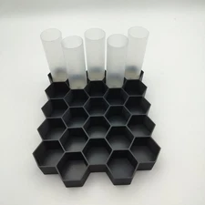 12GA HEX Reloading Tray / Block Fits 25 - Multiple Colors Available