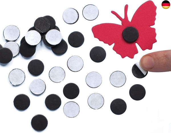 Baker Ross EC1303 Selbstklebende Mini-Magnete - Zum Basteln FüR Kinder - Toll-image