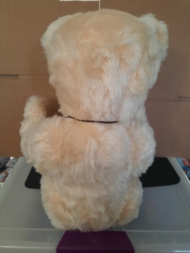 2000 Martin Light Blonde Mohair Germany Jahresbar Teddy Bear w/ Growler #756 18" - Picture 2 of 6