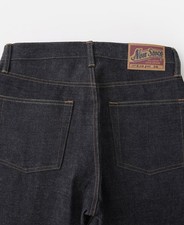 15oz Raw Denim Selvedge Jeans Regular Fit Straight Rigid Version