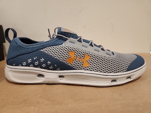 Under Armour Kilchis Herren Angelschuhe Gr. 12 blau schnelltrocknendes Wasser Michelin " - Bild 2 von 16