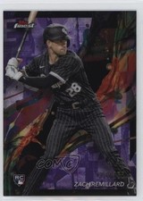 2024 Topps Finest Common Purple Refractor 103/250 Zach Remillard #27 14a1