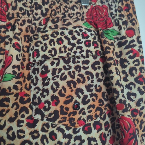Knall! Miami Badeshorts Herren 3XL Animal Print Leopard Kordelzug gefüttert - Bild 6 von 10