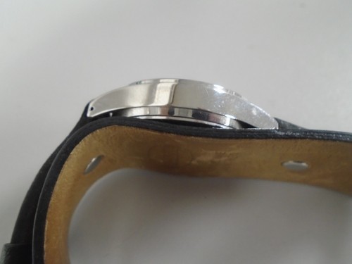Vintage Fossil Uhr Big Tic mit Lederarmband *ungetestet* - Bild 4 von 5
