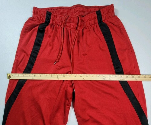 Nike Air Jordan Pantaloni da Pista Rosso Gamba Dritta Jumpman Uomo Large - Foto 4 di 9
