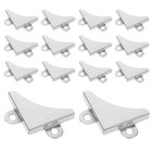  50 Pcs Metal Mirror Holder Corner Brackets DIY Picture Framing Kit