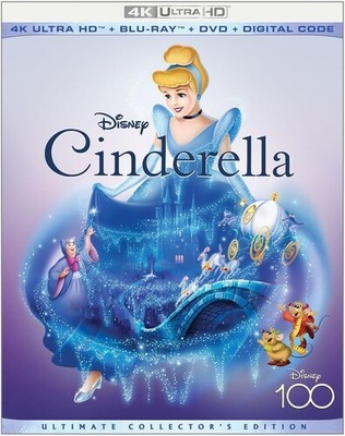Cinderella [New 4K UHD Blu-ray] With Blu-Ray, 4K Mastering, Ac-3/Dolby Digital