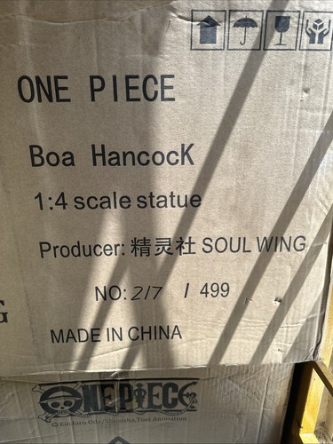 LICENSED Soul Wing Studio ONE PIECE Boa·Hancock Resin Statue 1/4 Scale - Picture 6 of 6