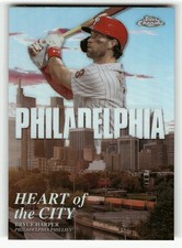 2022 Topps Chrome #HOC-1 Bryce Harper Heart of the City