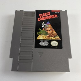 Desert Commander (Nintendo Entertainment System NES, 1989) W/ Manual Tested 