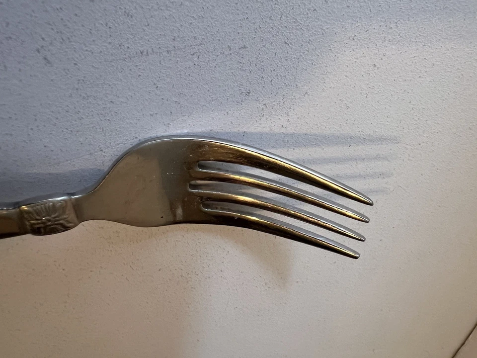 Ralph Lauren TELLURIDE 1 Salad Fork Stainless Steel Flatware Korea Vintage 95 - Image 2 of 4