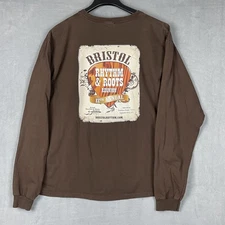 BRISTOL RHYTHM & ROOTS 2012 Americana Music Festival Long Sleeve T Shirt XXL 2XL