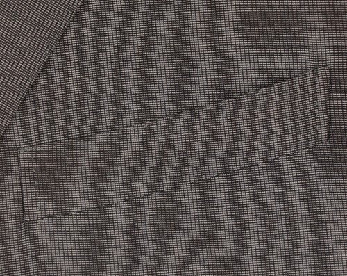 Men's 44 L Ermenegildo Zegna High Performance Gray Wool Silk Blazer Jacket - Picture 5 of 15